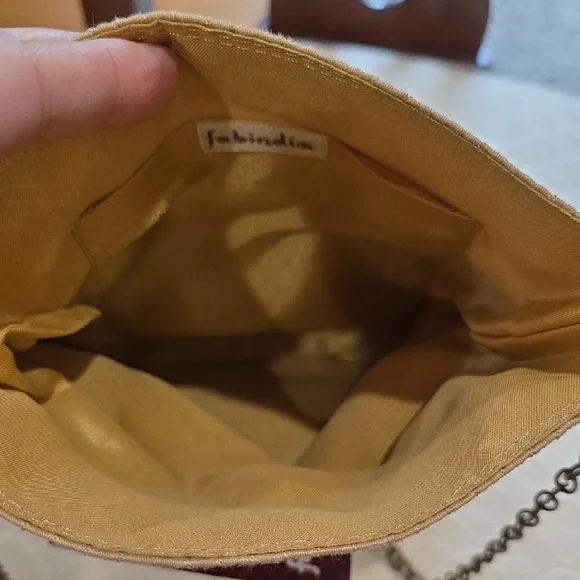 Fabindia Gold Fabric with Logo Tag - Picture 4 of 4